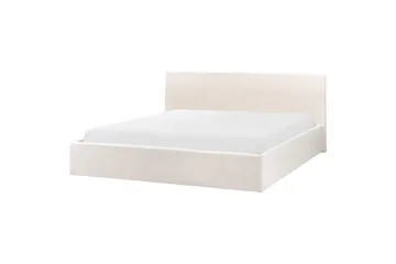 Seng med oppbevaring Orbey - Hvit, 180x200 cm - Møbler - Senger - Sengeramme & sengestamme