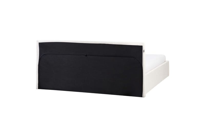 Seng med oppbevaring Orbey - Hvit, 180x200 cm - Møbler - Senger - Sengeramme & sengestamme