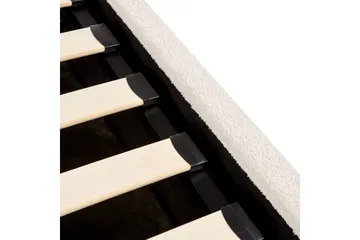 Seng med oppbevaring Orbey - Hvit, 180x200 cm - Møbler - Senger - Sengeramme & sengestamme