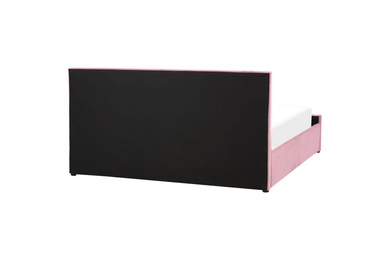 Seng med oppbevaring Rochefort - Rosa, 180x200 cm - Møbler - Senger - Sengeramme & sengestamme