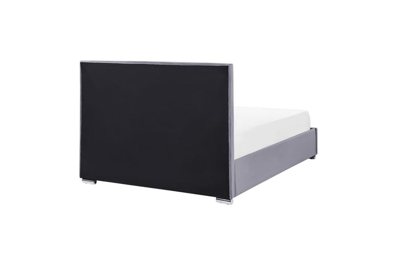 Seng med oppbevaring Rouen - Grå, 140x200 cm - Møbler - Senger - Sengeramme & sengestamme