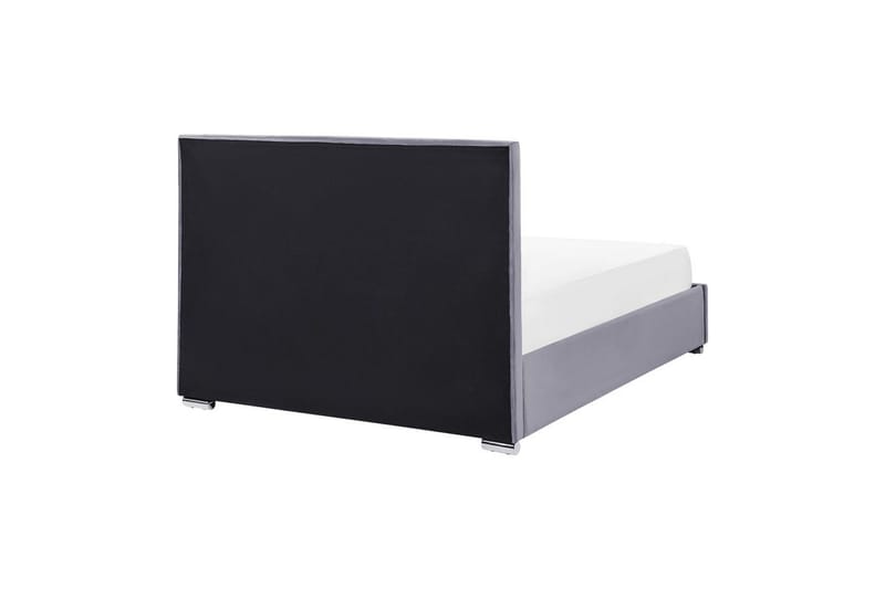Seng med oppbevaring Rouen - Grå, 140x200 cm - Møbler - Senger - Sengeramme & sengestamme
