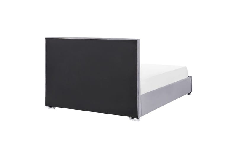 Seng med oppbevaring Rouen - Grå, 160x200 cm - Møbler - Senger - Sengeramme & sengestamme