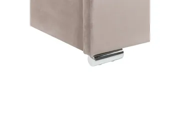 Seng med oppbevaring Rouen - Taupe, 140x200 cm - Møbler - Senger - Sengeramme & sengestamme