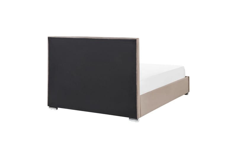 Seng med oppbevaring Rouen - Taupe, 140x200 cm - Møbler - Senger - Sengeramme & sengestamme
