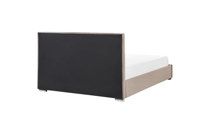 Seng med oppbevaring Rouen - Taupe, 180x200 cm - Møbler - Senger - Sengeramme & sengestamme