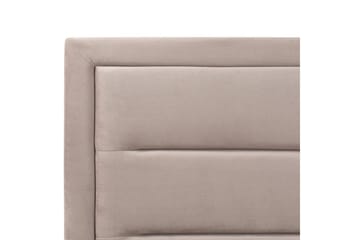 Seng med oppbevaring Rouen - Taupe, 180x200 cm - Møbler - Senger - Sengeramme & sengestamme