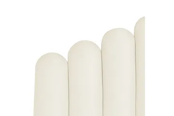 Seng med oppbevaring Vincennes - Hvit, Svart, 180x200 cm - Møbler - Senger - Sengeramme & sengestamme