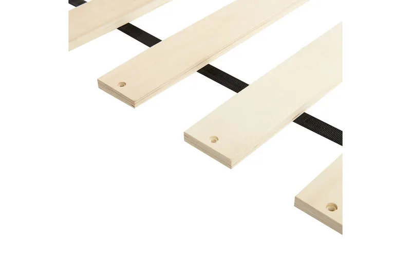 Seng med oppbevaringsbenk Noyers - Beige, 160x200 cm - Møbler - Senger - Sengeramme & sengestamme