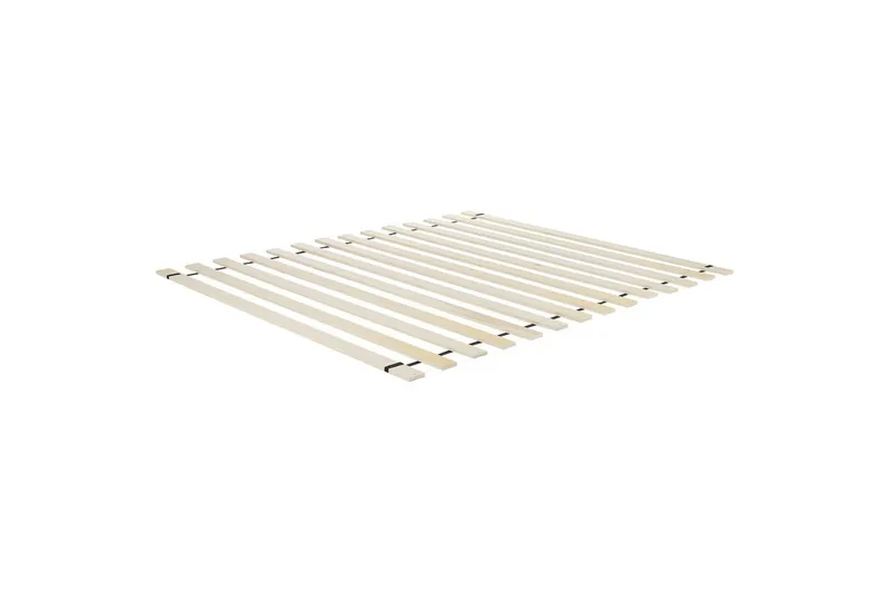 Seng med oppbevaringsbenk Noyers - Beige, 160x200 cm - Møbler - Senger - Sengeramme & sengestamme