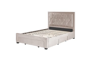 Seng med oppbevaringsskuffer Lievin