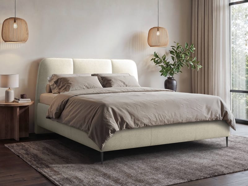 seng NO_BRAND Polstret seng OASIS st.drew Margo 227.03 160x200 cm - Møbler - Senger - Sengeramme & sengestamme