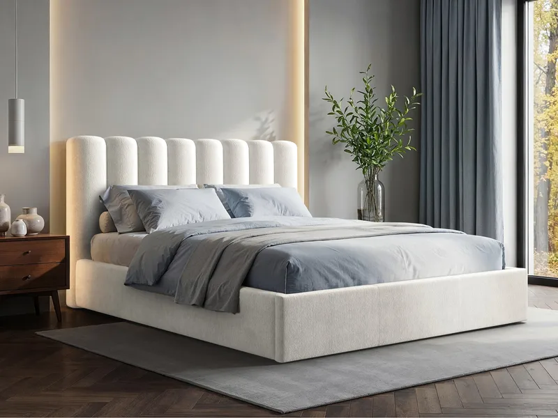 seng NO_BRAND Polstret seng NOX st.drew Margo 227.04 160x200 cm - Møbler - Senger - Sengeramme & sengestamme