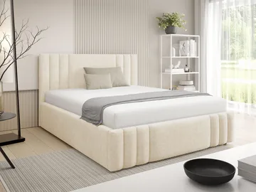 seng Ribo Nazar 225.01 140x200 - beige - Møbler - Senger - Sengeramme & sengestamme