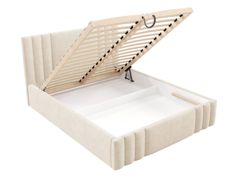 seng Ribo Nazar 225.01 180x200 - beige - Møbler - Senger - Sengeramme & sengestamme