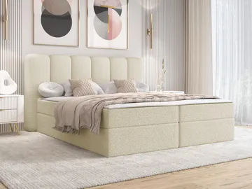 seng Softi Lambi 08 160x200 - beige - Møbler - Senger - Kontinentalsenger