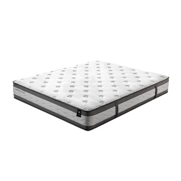 Seng Sugi med madrass Harmony Duo 160x200 cm - Gul - Møbler - Senger - Komplett sengepakke