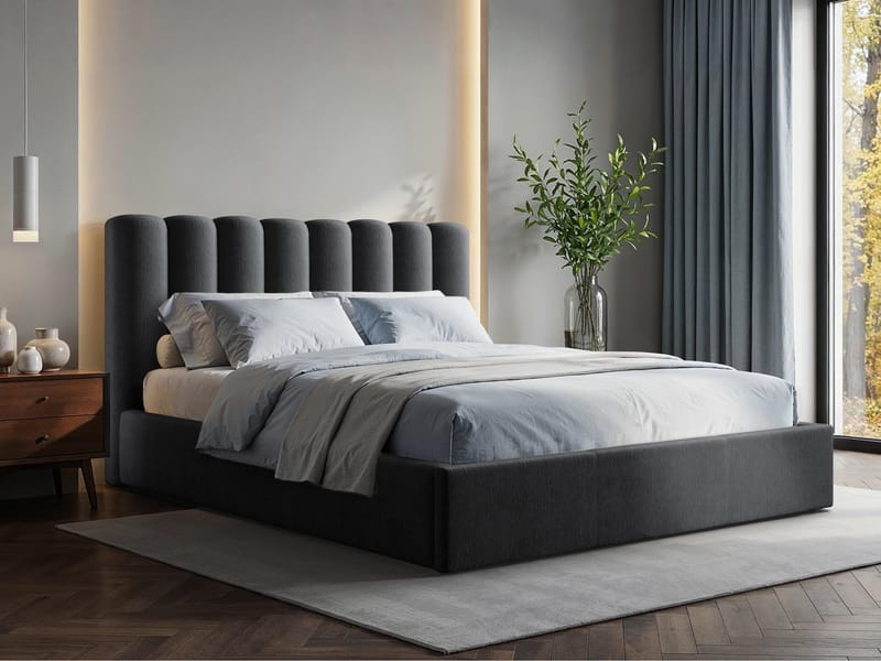 seng Polstret seng NOX st.drew Margo 227.09 140x200 cm - Møbler - Senger - Sengeramme & sengestamme