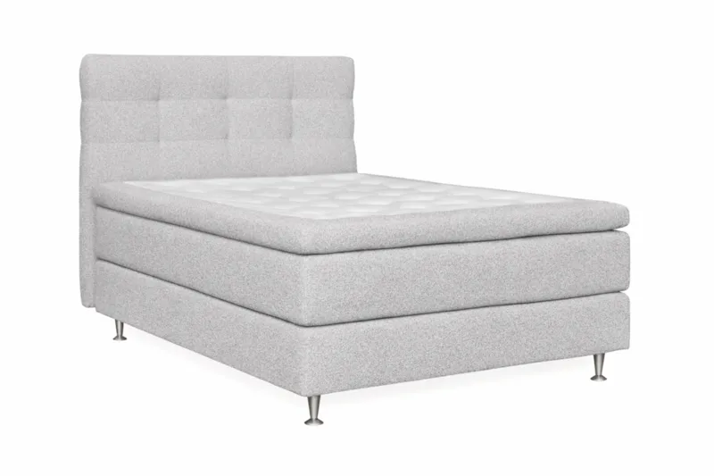 Sengepakke Drömvik Oslo luksus sengepakke bouclé 180x200 knappet gavl