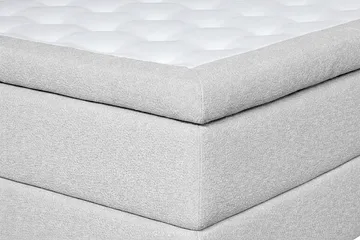 Sengepakke Drömvik Oslo luksus sengepakke bouclé 180x200 knappet gavl - Møbler - Senger - Komplett sengepakke