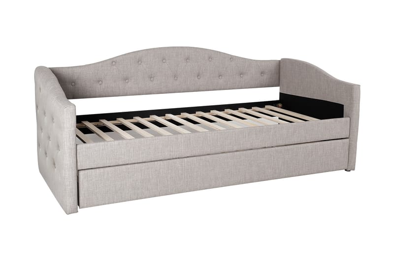 Atlanta Seng 90x205 cm - Grå - Møbler - Senger - Seng med oppbevaring