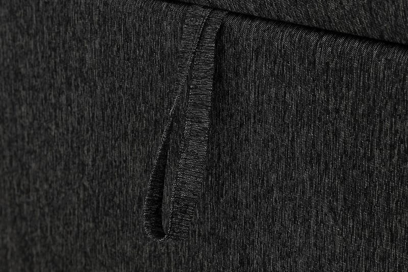 Boxy Box Bed 120x200 cm - Svart/Grå - Møbler - Senger - Komplett sengepakke