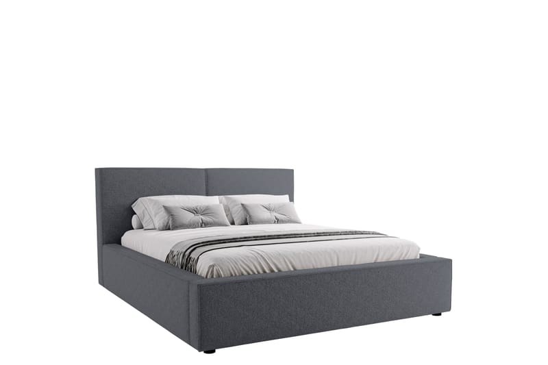 Bysantinsk Oppbevaringsseng 160x200 cm - Brun - Møbler - Senger - Seng med oppbevaring