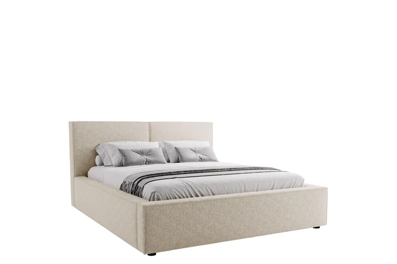 Bysantinsk Oppbevaringsseng 180x200 cm - Beige/Brun - Møbler - Senger - Seng med oppbevaring