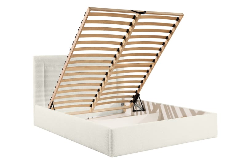 Carve Oppbevaringsseng - Beige - Møbler - Senger - Seng med oppbevaring