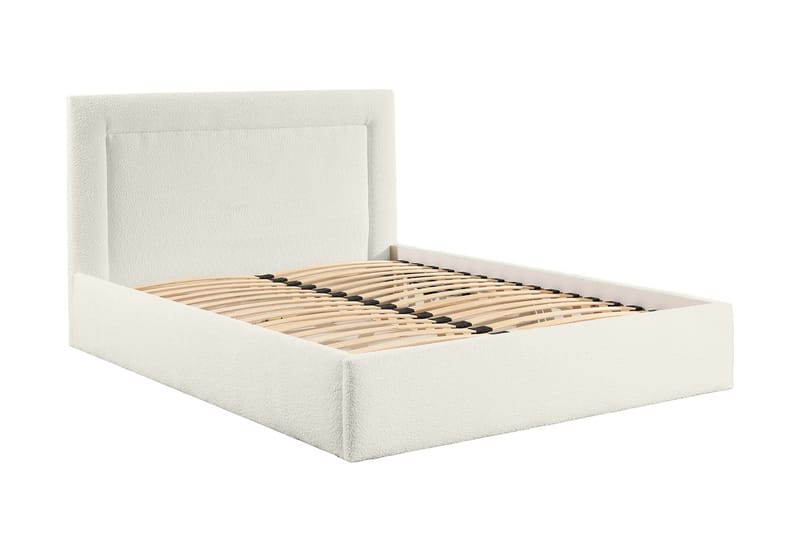 Carve Oppbevaringsseng - Beige - Møbler - Senger - Seng med oppbevaring