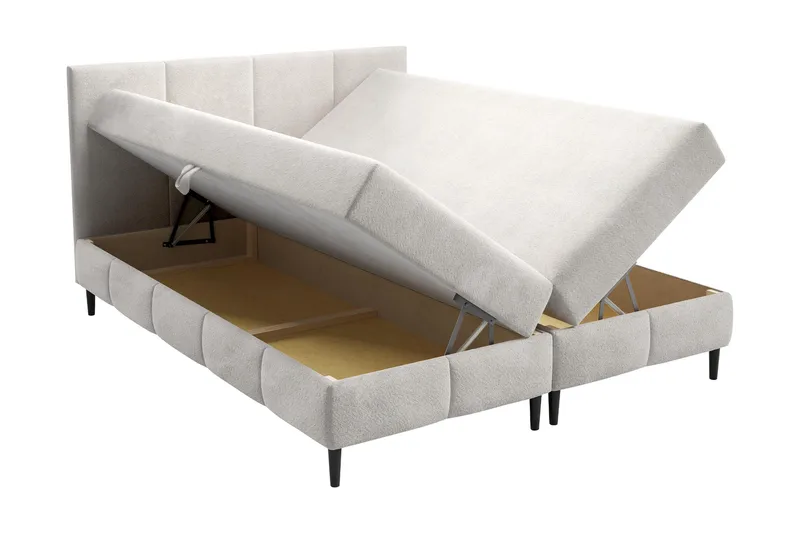 Celestine Oppbevaringsseng 120x200 cm - Svart - Møbler - Senger - Seng med oppbevaring