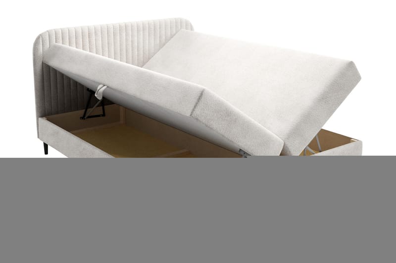 Celestine Oppbevaringsseng 160x200 cm - Blå - Møbler - Senger - Seng med oppbevaring