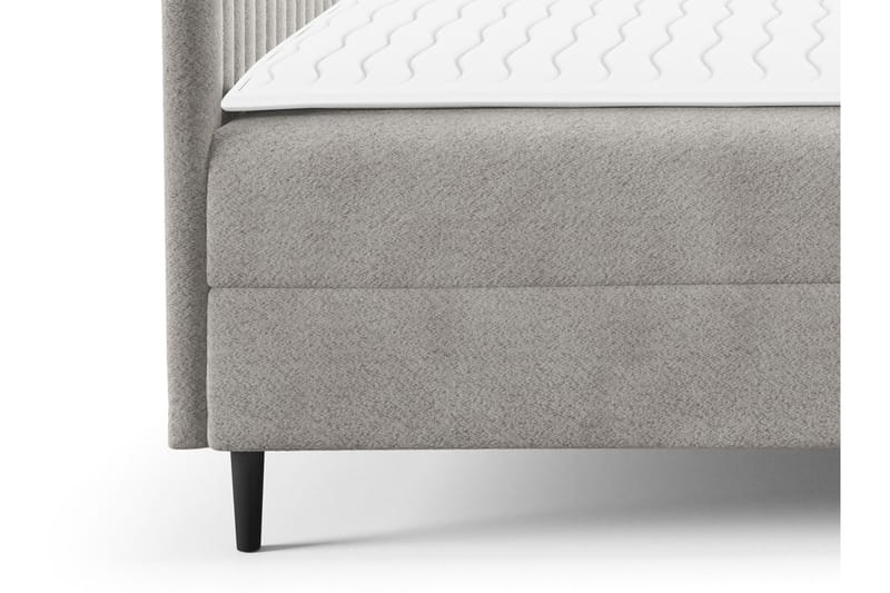 Celestine Oppbevaringsseng 200x200 cm - Beige - Møbler - Senger - Seng med oppbevaring