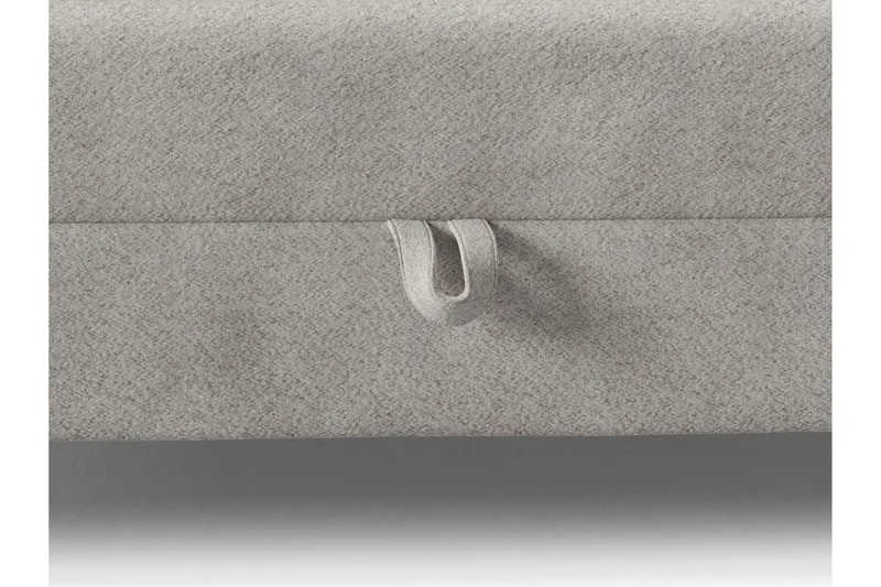 Celestine Oppbevaringsseng 200x200 cm - Beige - Møbler - Senger - Seng med oppbevaring