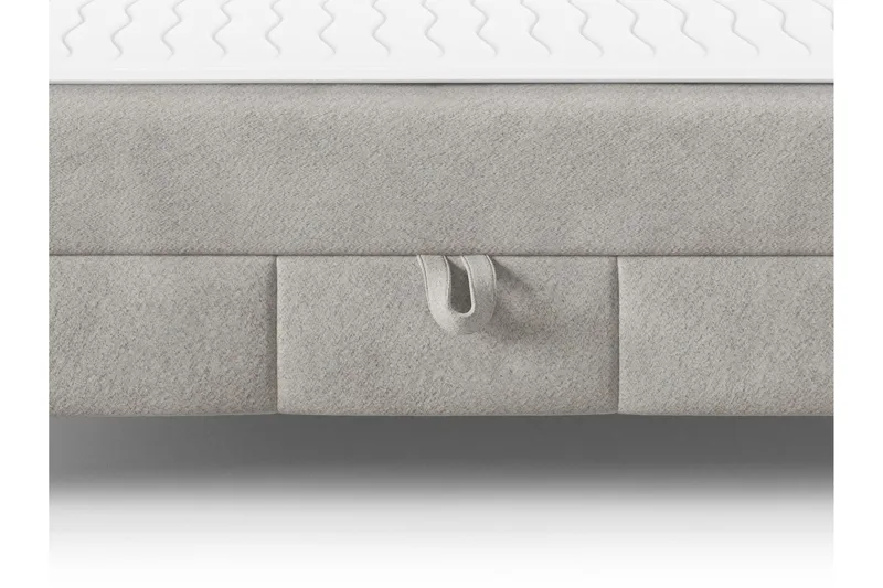 Celestine Oppbevaringsseng 200x200 cm - Svart - Møbler - Senger - Seng med oppbevaring