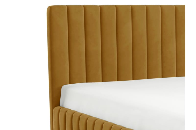 Desio Oppbevaringsseng 140x200 cm - Brun - Møbler - Senger - Seng med oppbevaring