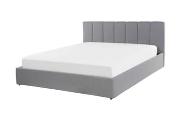 Dreuxa Oppbevaringsseng 160x200 cm - Lysegrå - Møbler - Senger - Sengeramme & sengestamme