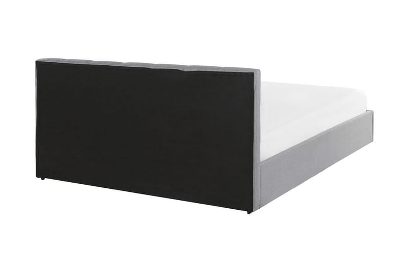 Dreuxa Oppbevaringsseng 160x200 cm - Lysegrå - Møbler - Senger - Sengeramme & sengestamme