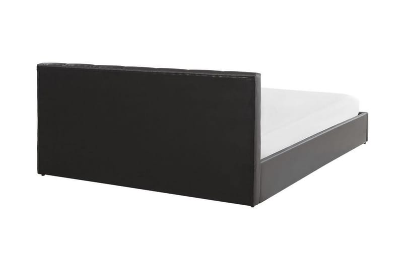 Dreuxa Oppbevaringsseng 180x200 cm - Kunstlær/Grå - Møbler - Senger - Sengeramme & sengestamme