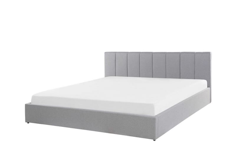 Dreuxa Oppbevaringsseng 180x200 cm - Lysegrå - Møbler - Senger - Seng med oppbevaring - Dobbeltseng med oppbevaring