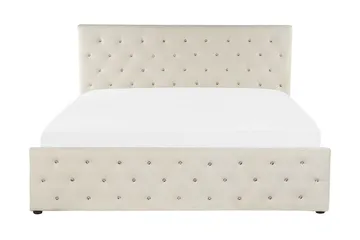 Förvaringssäng Beige - Møbler - Senger - Sengeramme & sengestamme