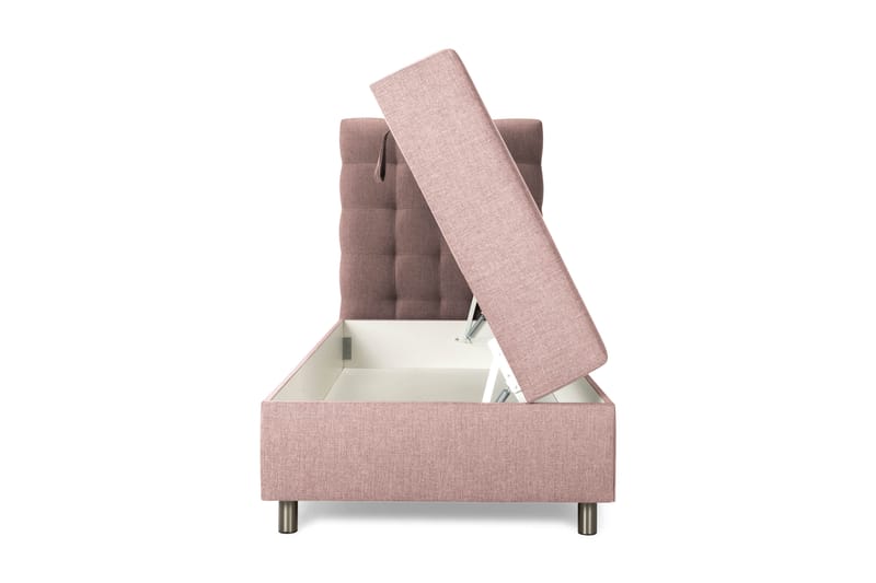 Montana Komplett Sengpakke med Oppbevaring 90x200 cm - Rosa - Møbler - Senger - Rammeseng