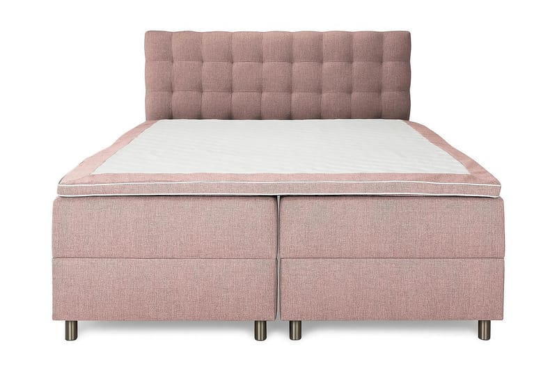 Montana Seng med Oppbevaring 160x200 - Rosa - Møbler - Senger - Seng med oppbevaring