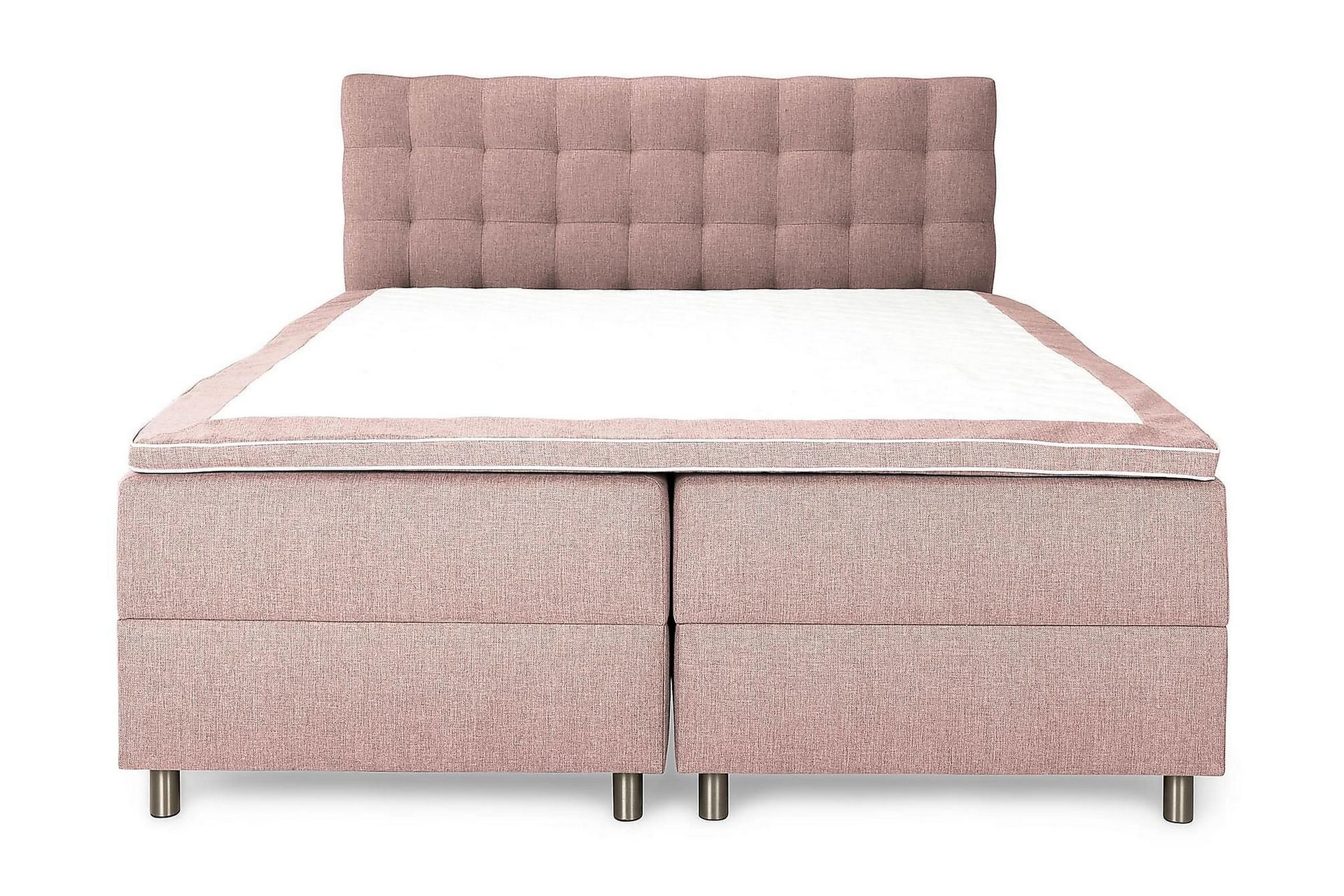 Montana Seng med Oppbevaring 180x200 - Rosa - Møbler - Senger - Komplett sengepakke