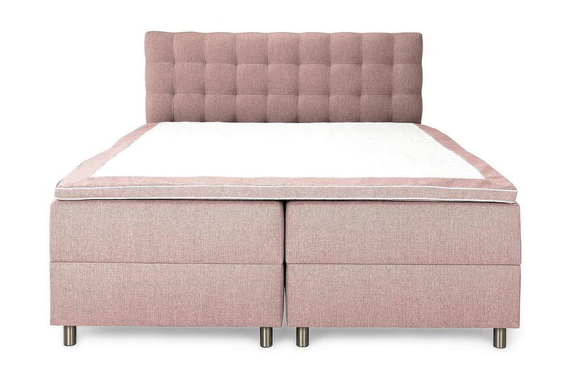 Montana Seng med Oppbevaring 180x200 - Rosa - Møbler - Senger - Seng med oppbevaring