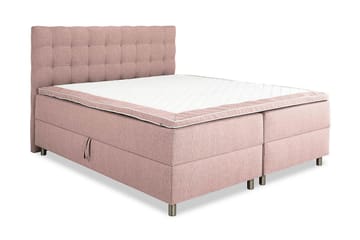 Montana Seng med Oppbevaring 180x200 - Rosa - Møbler - Senger - Komplett sengepakke