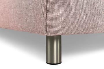 Montana Seng med Oppbevaring 180x200 - Rosa - Møbler - Senger - Komplett sengepakke