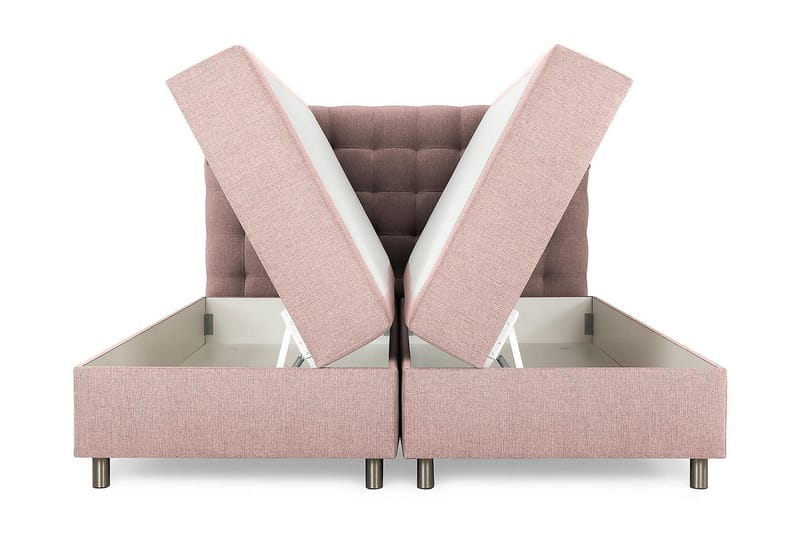 Montana Seng med Oppbevaring 180x200 - Rosa - Møbler - Senger - Seng med oppbevaring