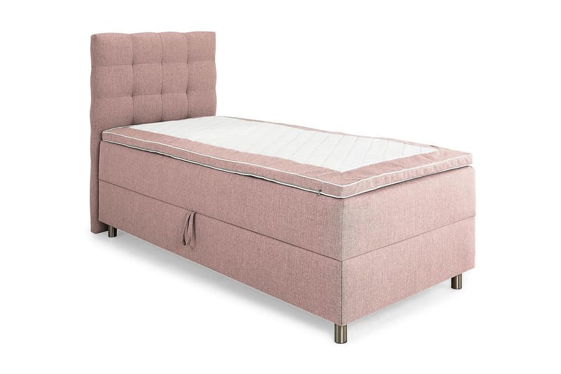 Montana Seng med Oppbevaring 80x200 - Rosa - Møbler - Senger - Seng med oppbevaring