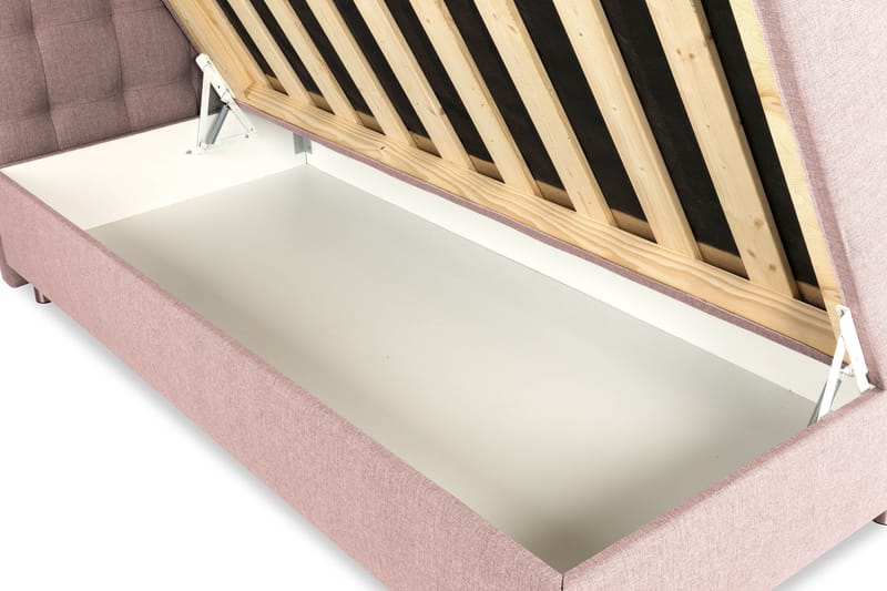 Montana Sengepakke Seng med Oppbevaring 160x200 - Rosa - Møbler - Senger - Seng med oppbevaring